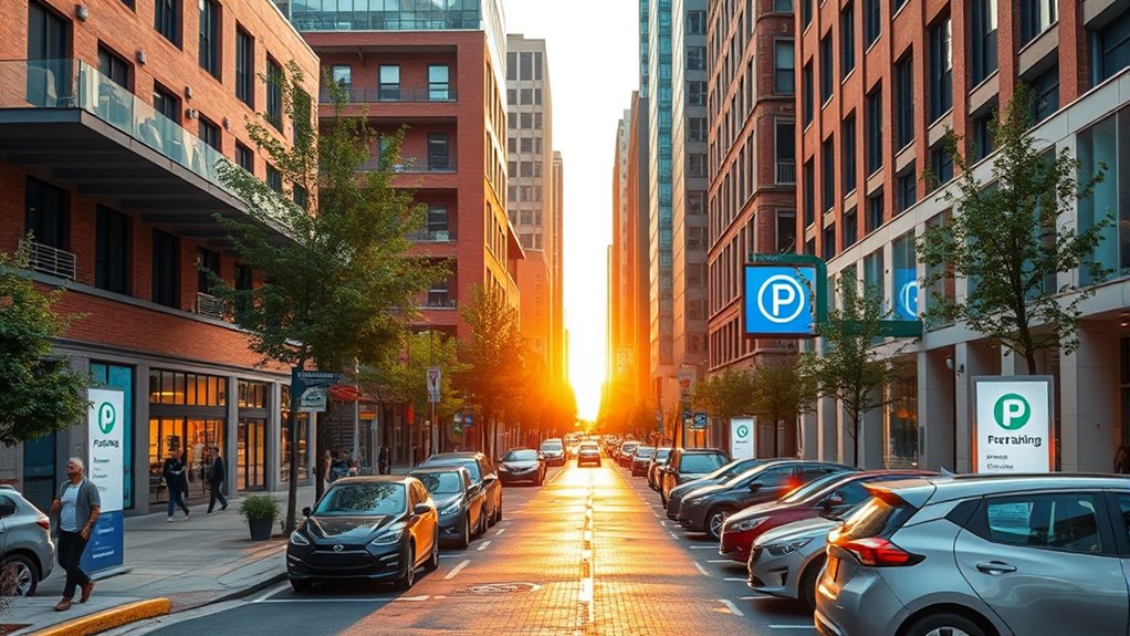 urban free parking strategies