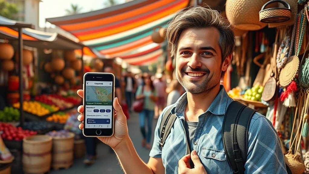 use local currency options