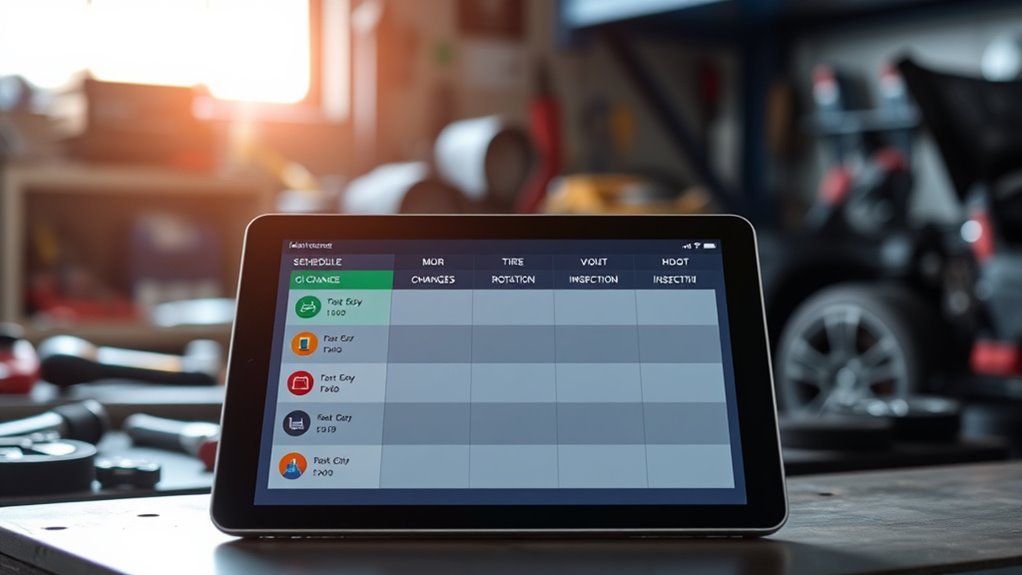 vehicle service record tracker