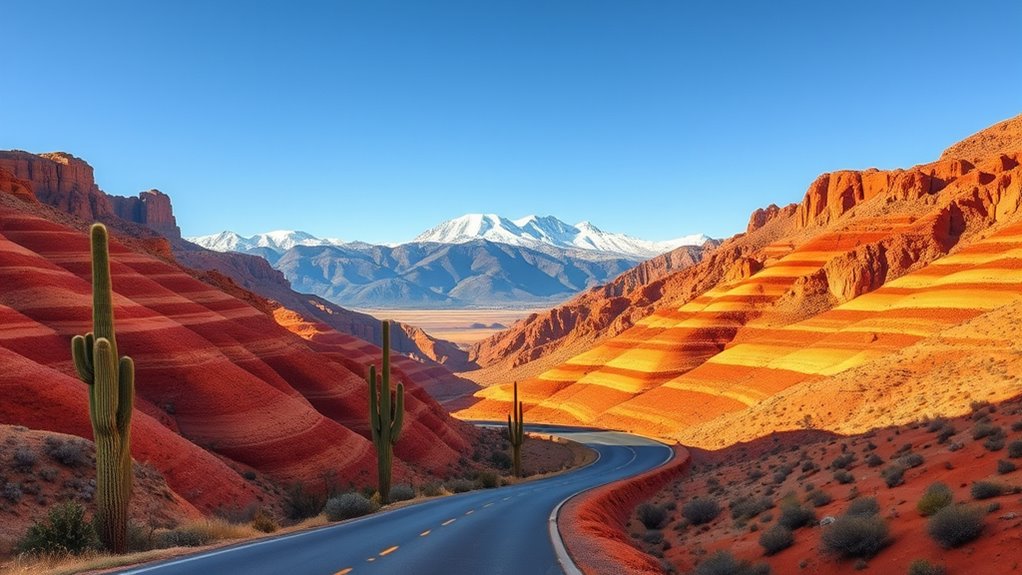 vibrant dramatic cultural landscapes