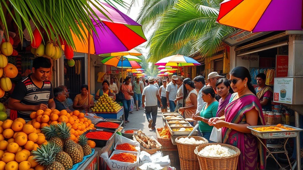 vibrant local market experiences