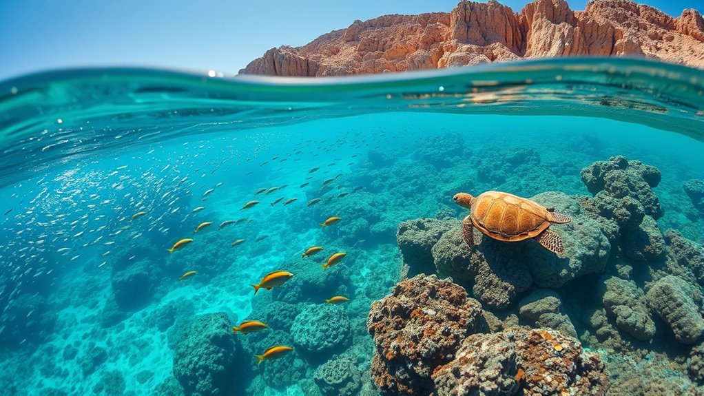 vibrant marine biodiversity snorkeling