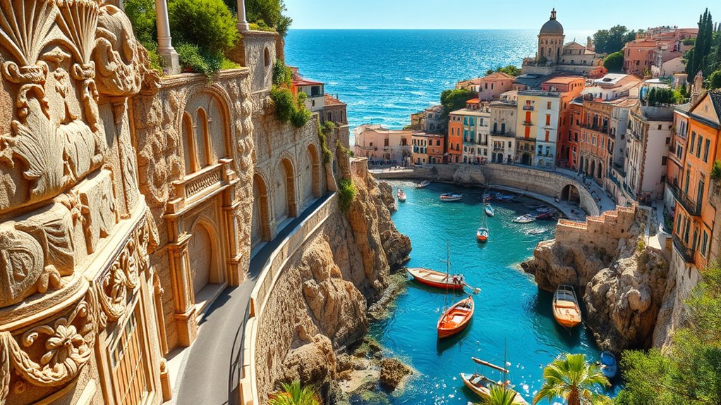 vibrant seafood and festivals