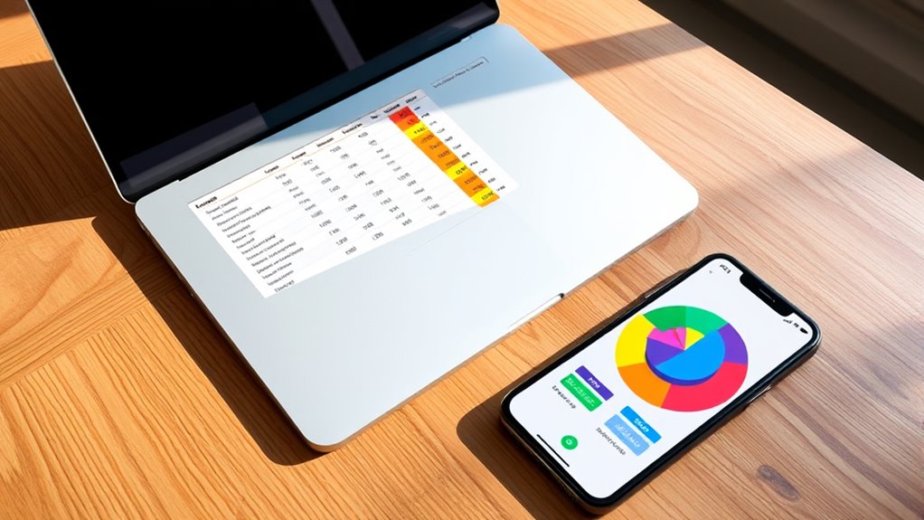 visual spending pattern visualization