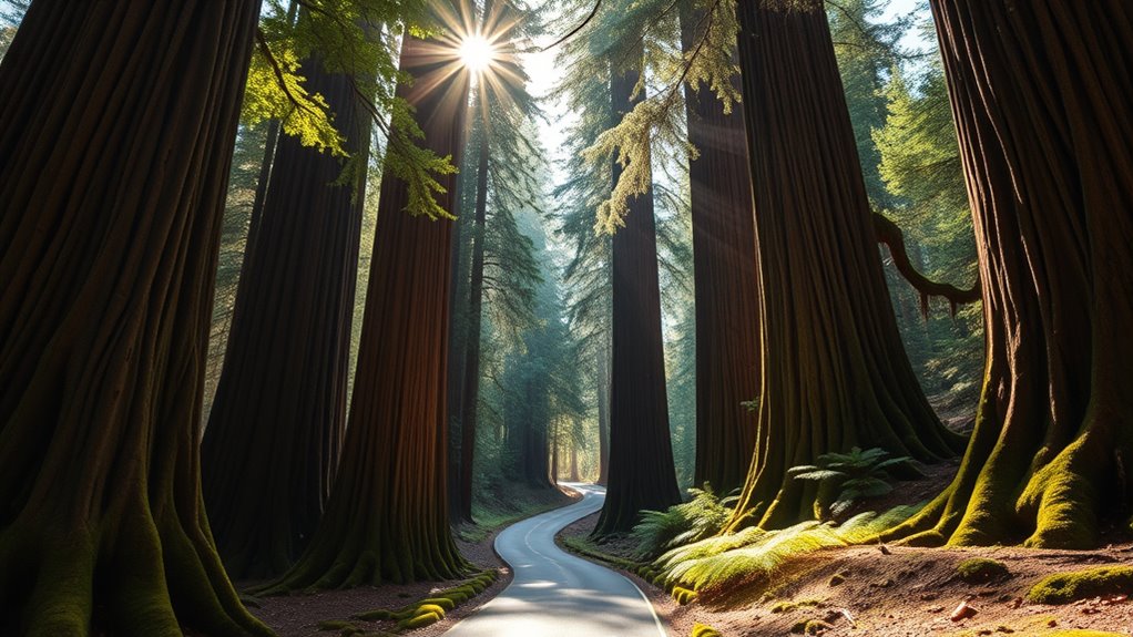 walking among ancient giants