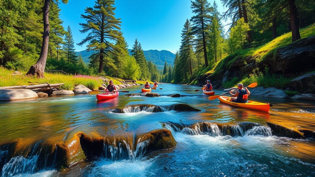 water adventures and outdoor gear