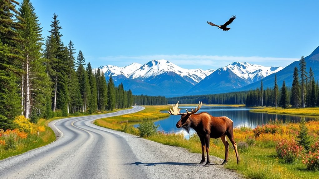 wildlife and natural scenery