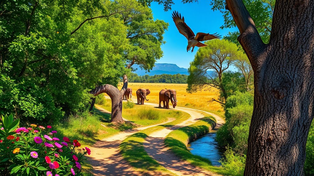 wildlife flora and nature