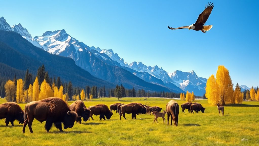 wildlife viewing in wyoming