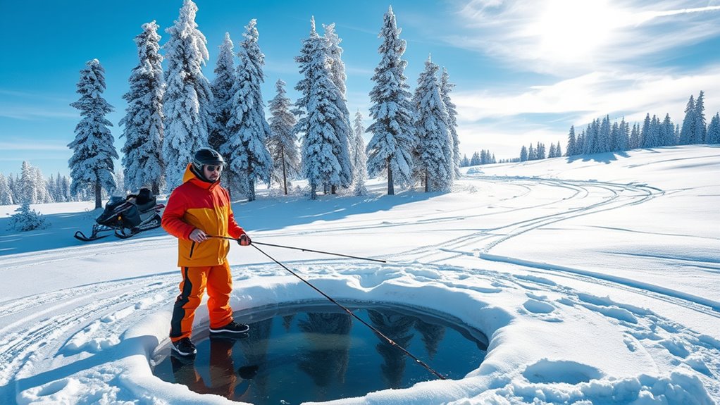 winter adventure and wildlife