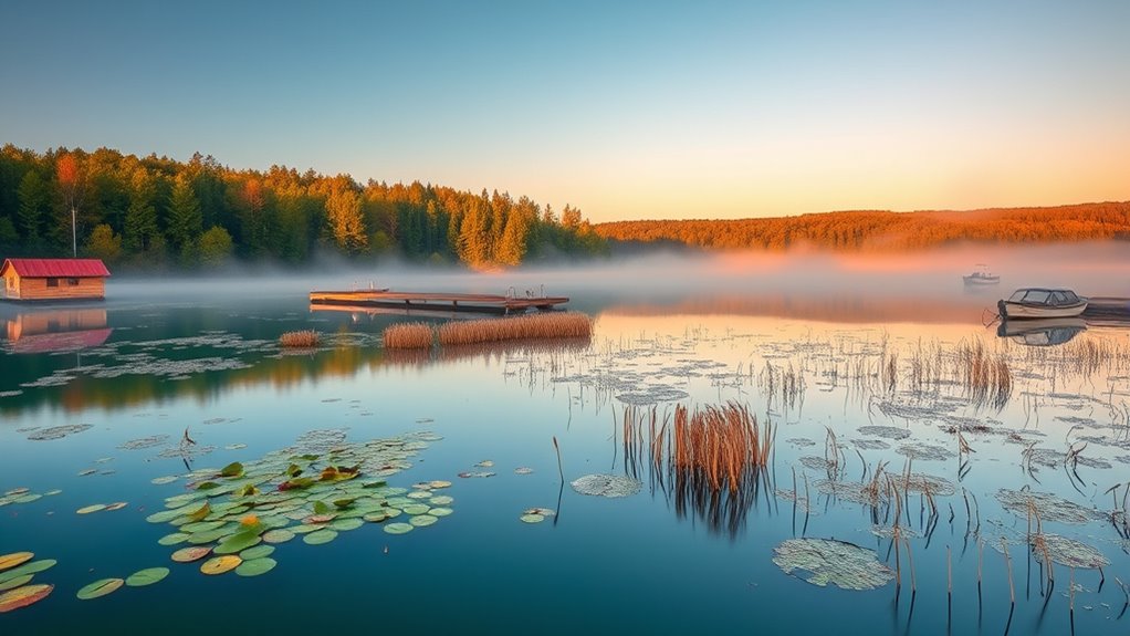year round scenic lake activities
