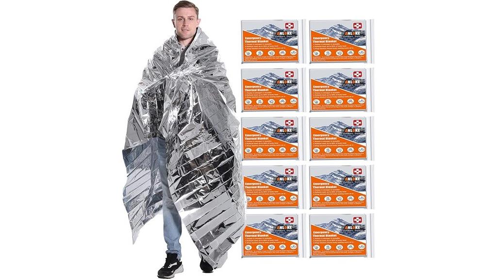 10 pack mylar blankets