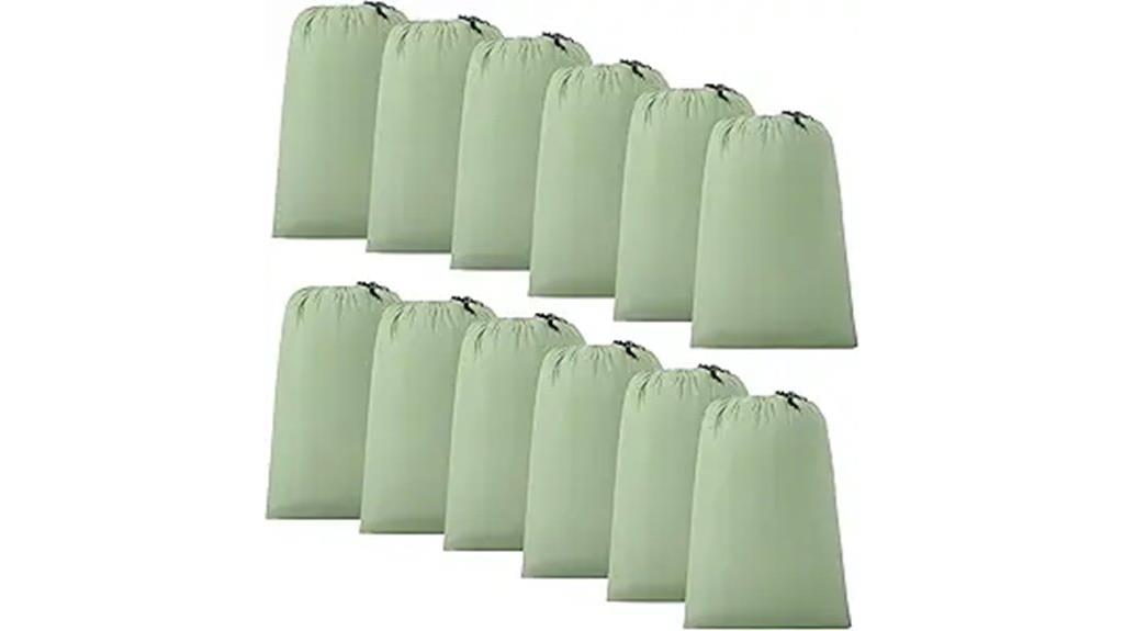 12 pack travel laundry bags