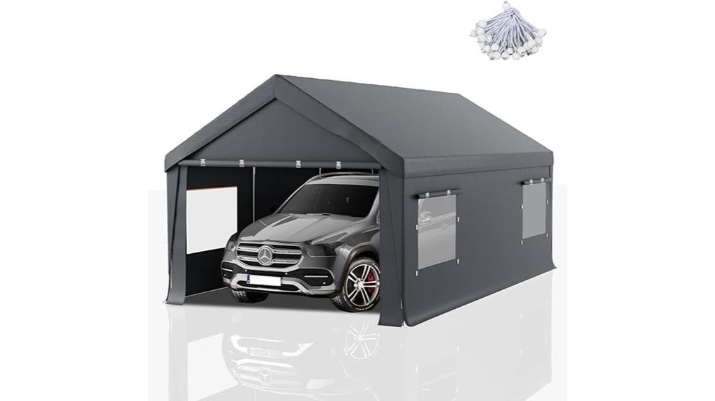 12x20 ft portable garage
