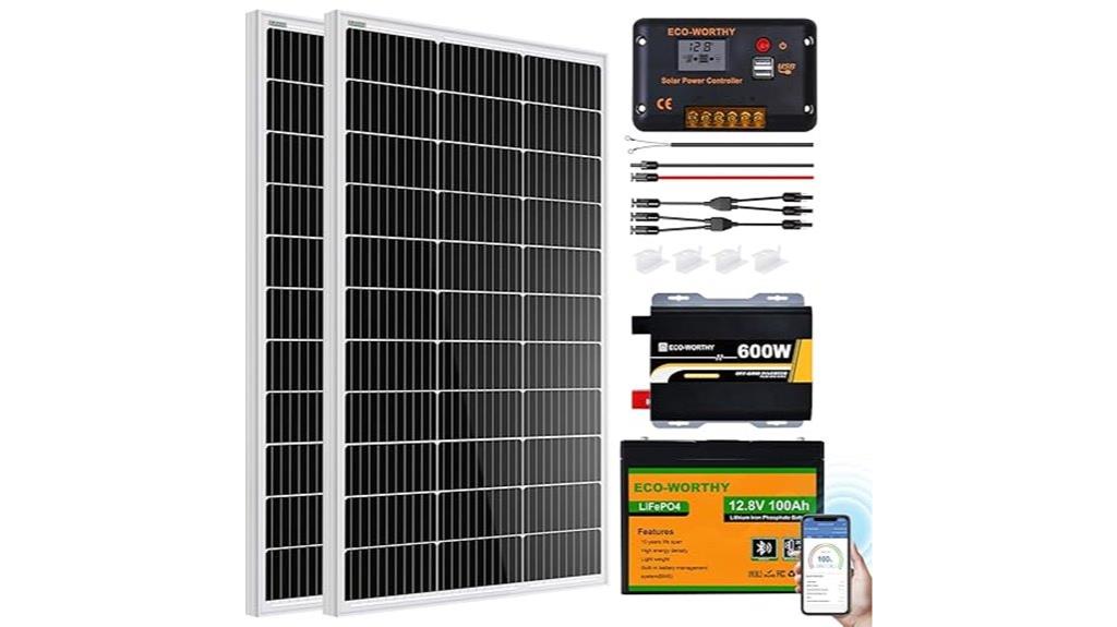 200w solar panel kit