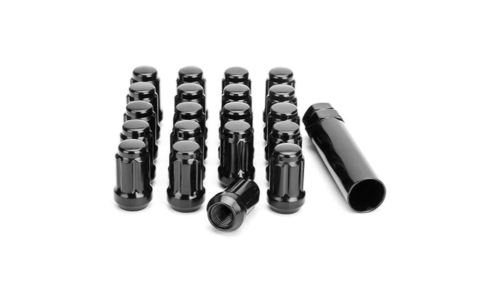20pcs m12x1 25 spline lug nuts
