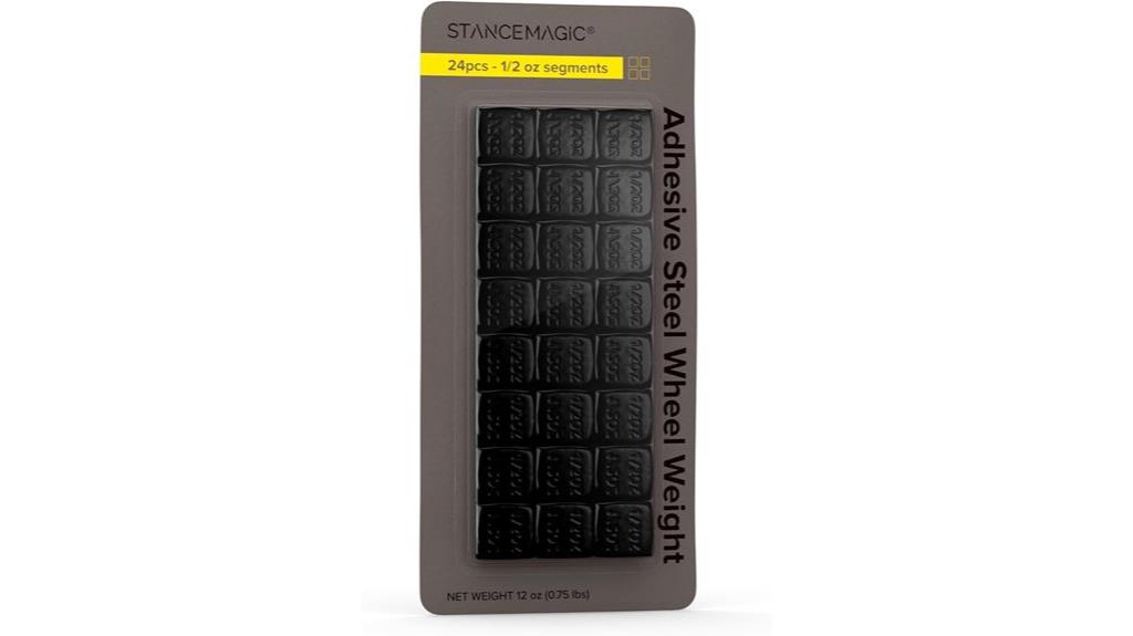 24 piece wheel weight set