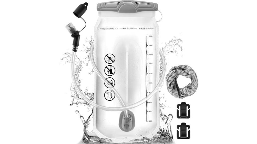 2l backpack hydration bladder