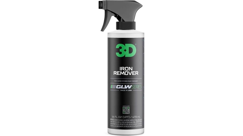 3d iron remover cleaner