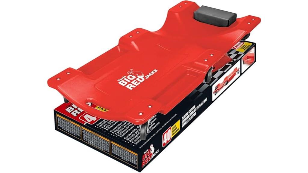 40 inch plastic garage creeper