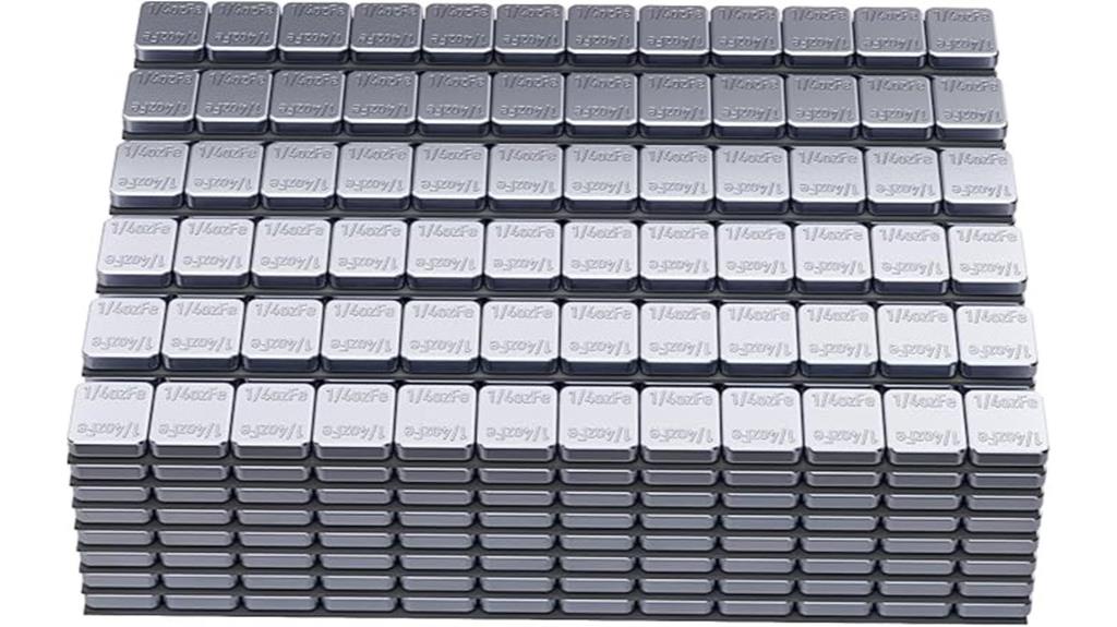 576 piece adhesive wheel weights
