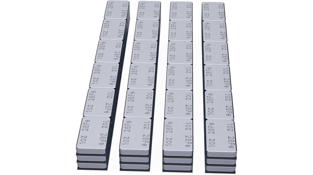 72 piece adhesive wheel weights