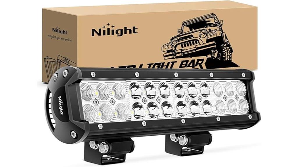 72w 12 inch led bar