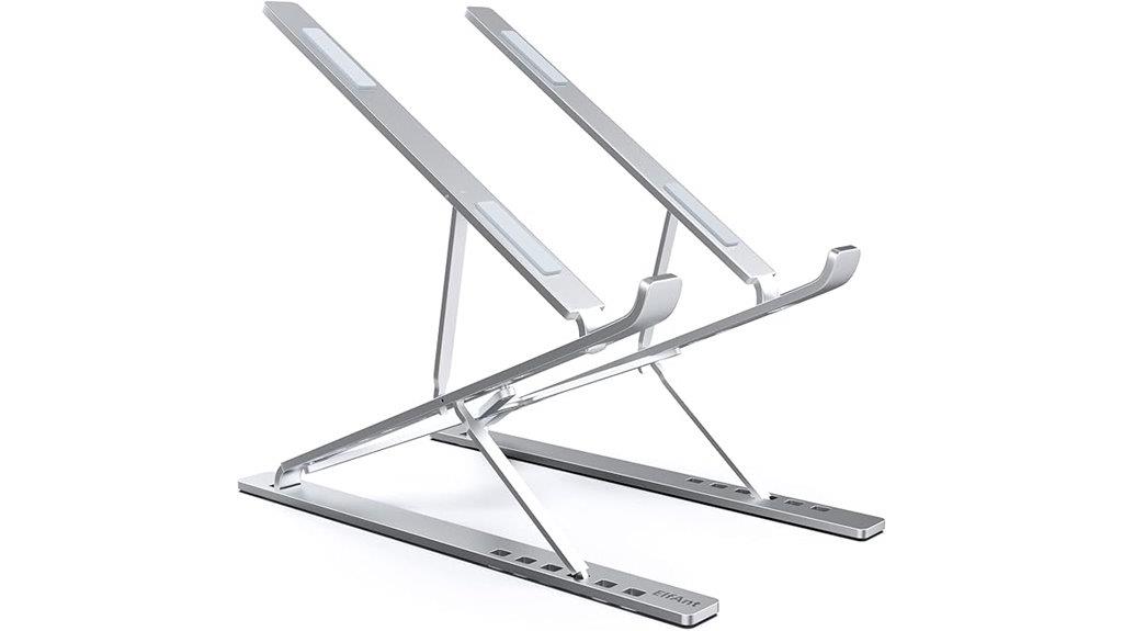 adjustable aluminum laptop stand