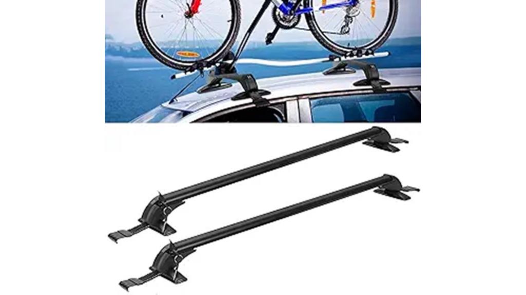 adjustable aluminum roof crossbars