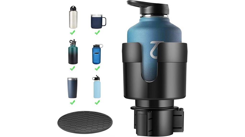 adjustable car cup holder