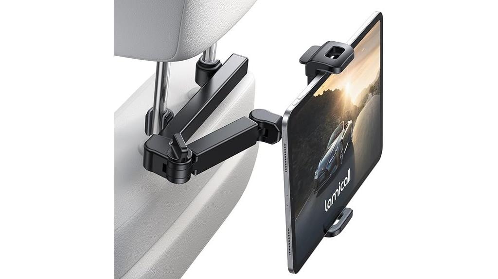 adjustable car tablet mount