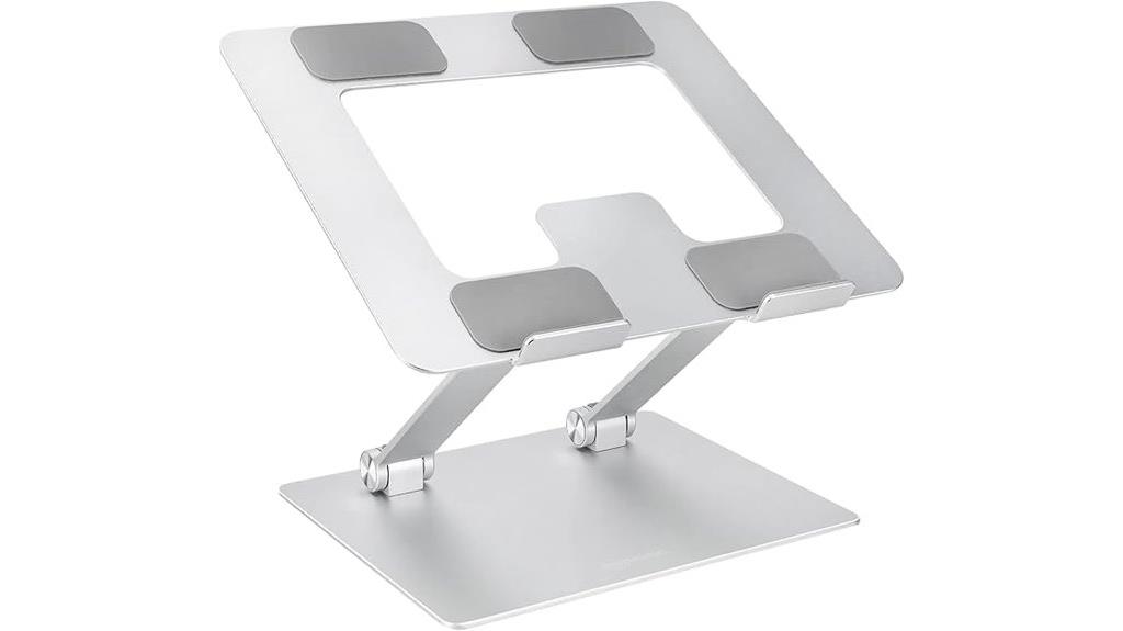 adjustable desk laptop stand