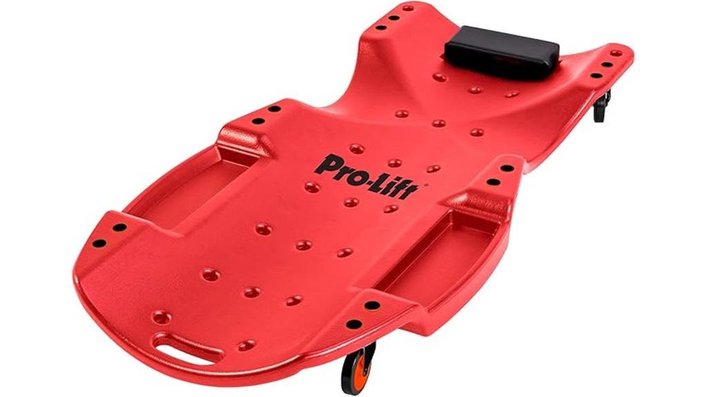 adjustable plastic mechanic creeper