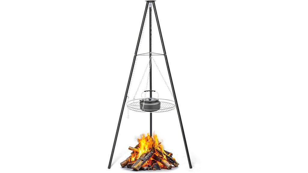 adjustable stainless steel grill