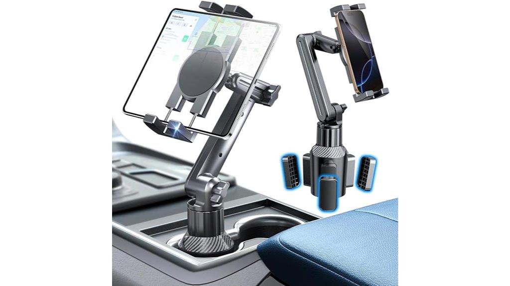 adjustable tablet and phone holder
