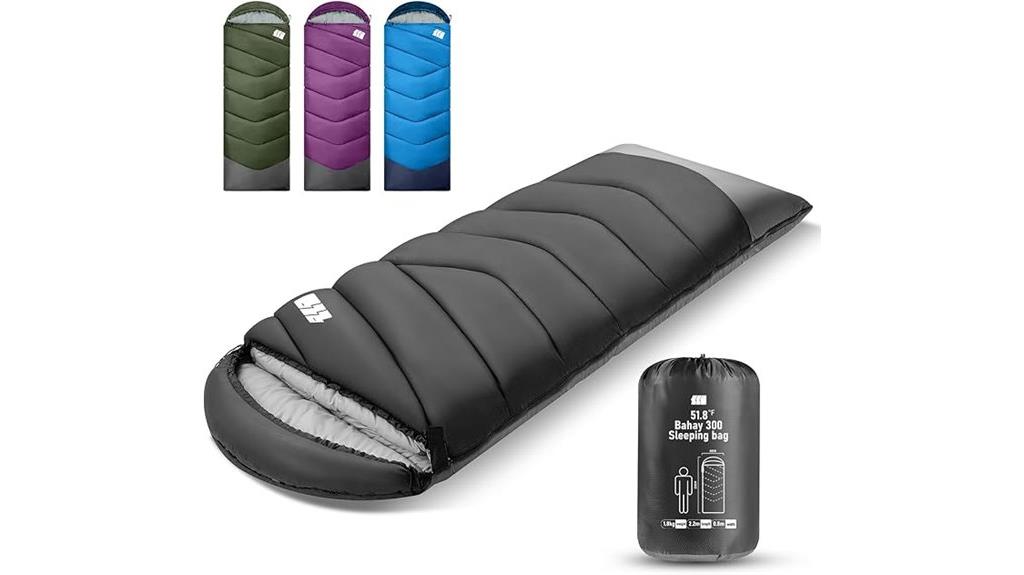 adult cold weather waterproof sleeping bag