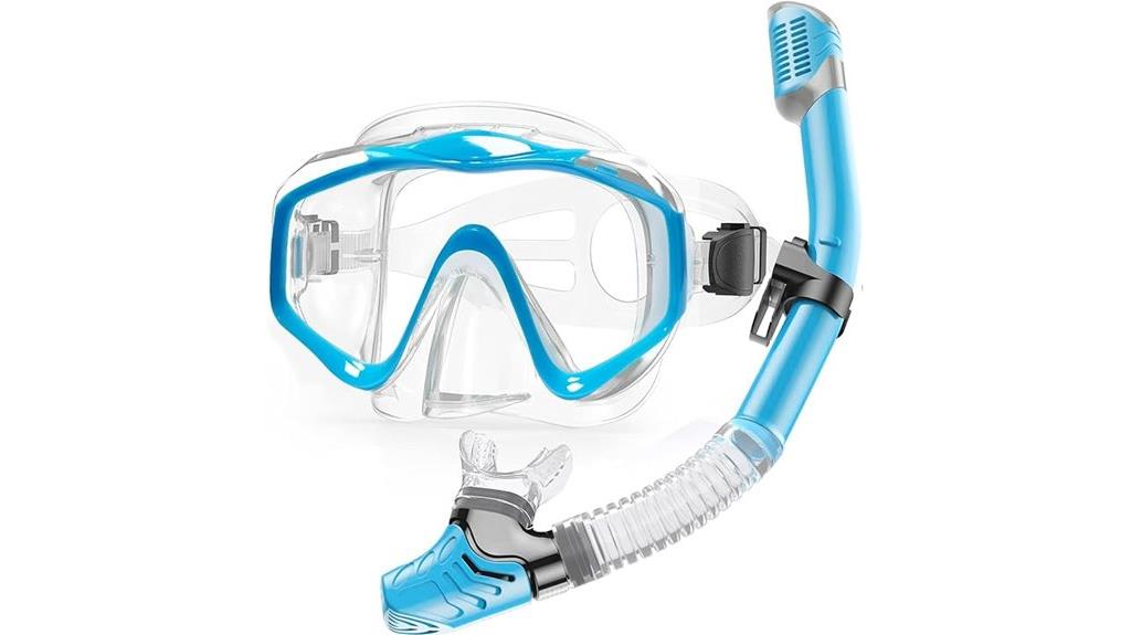 adult snorkeling gear set