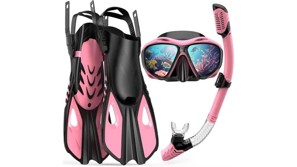 adult snorkeling travel set