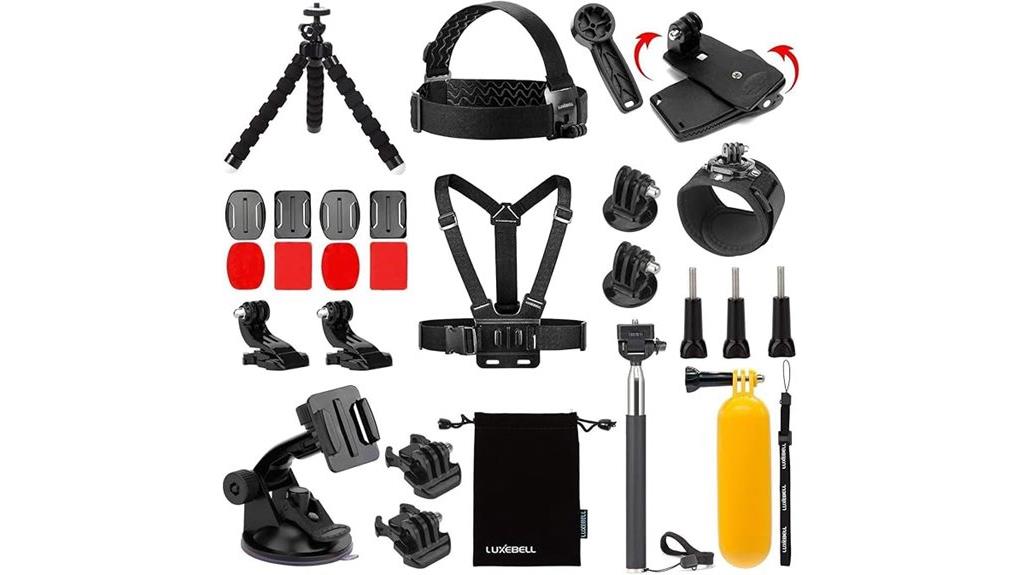 akaso action camera accessories