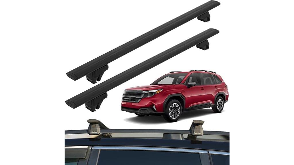 all metal roof rack crossbars