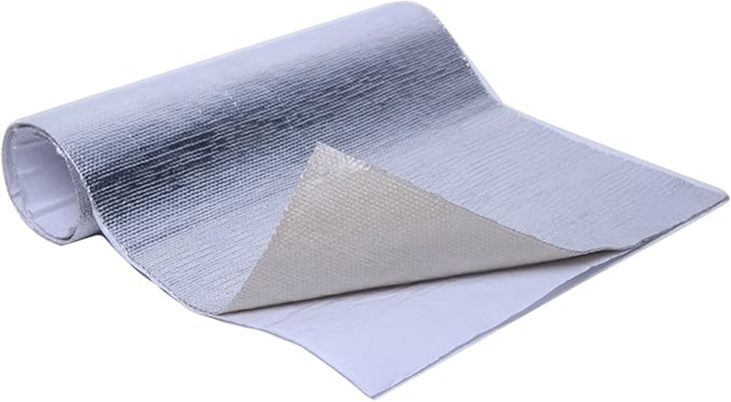 aluminized heat shield blanket