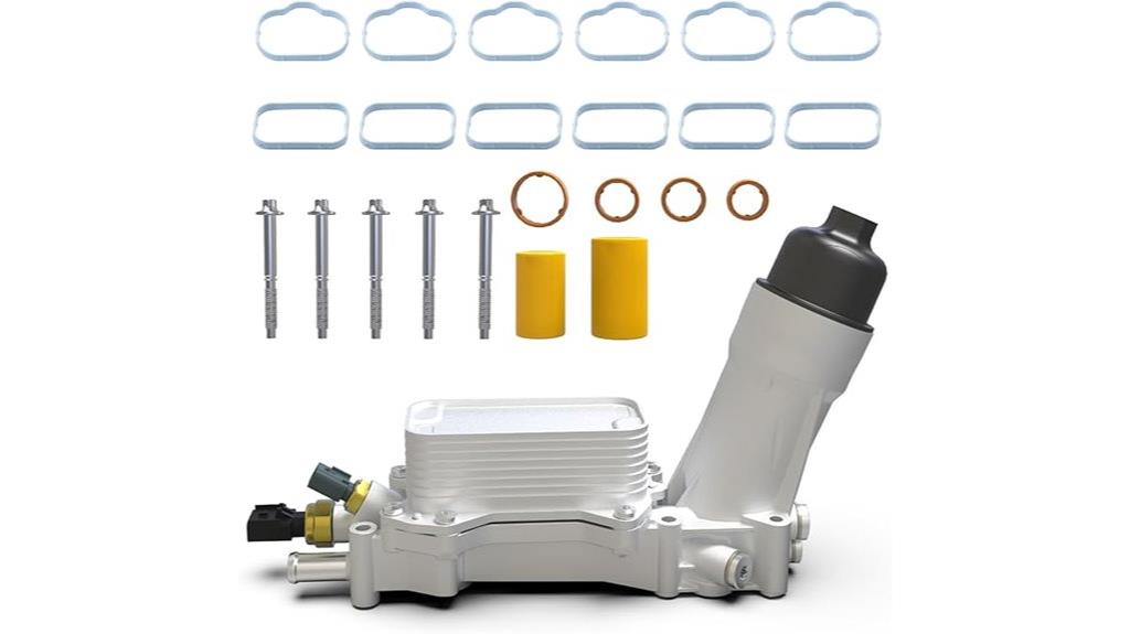 aluminum oil cooler adapter