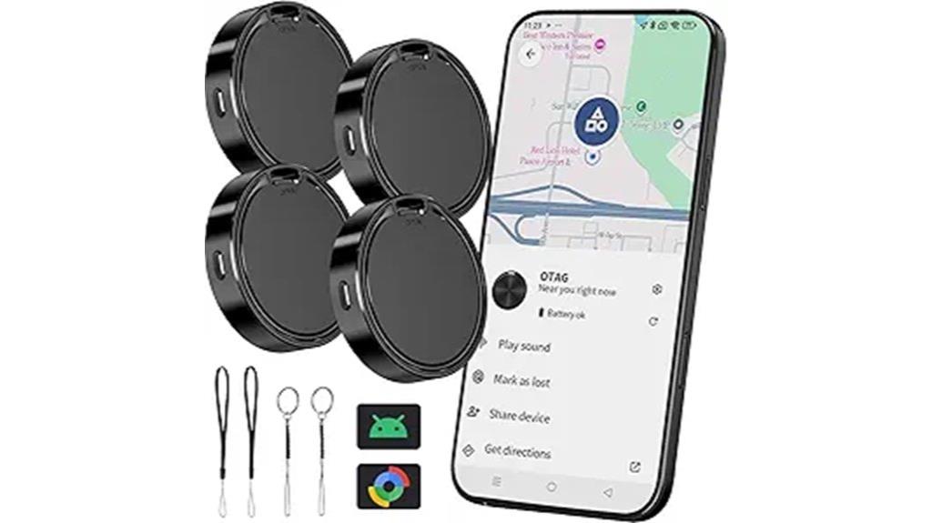 android compatible luggage tags