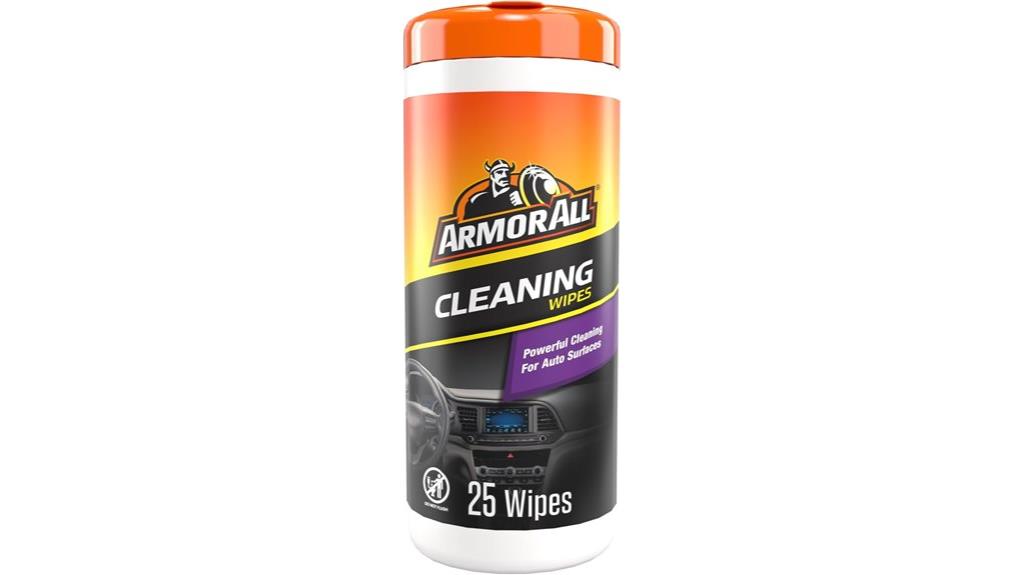 automotive interior cleaning wipes