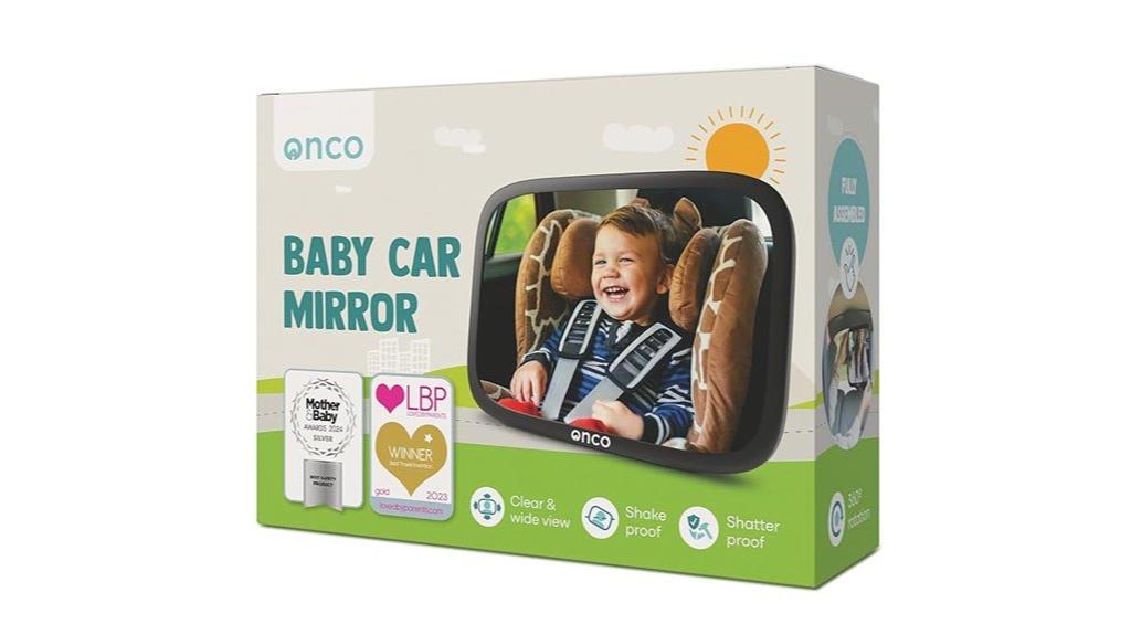 baby car mirror safety