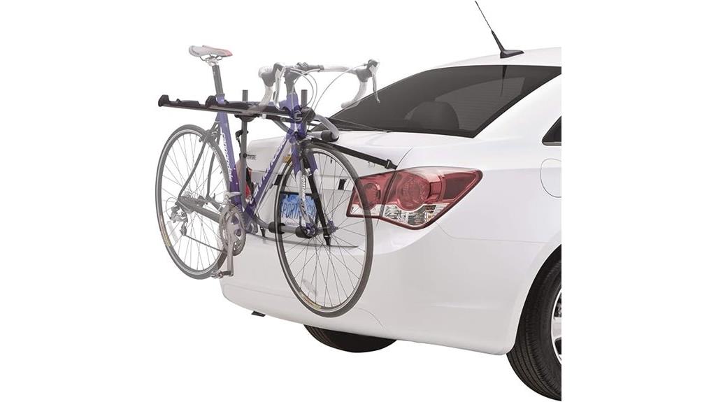 back up 3 bike trunk mounted