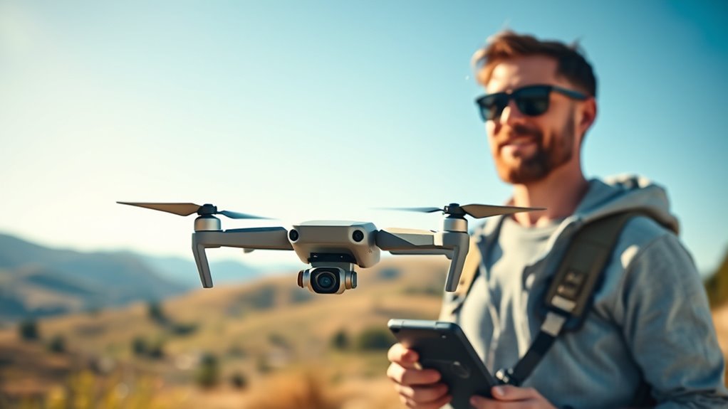 beginner friendly travel drone features