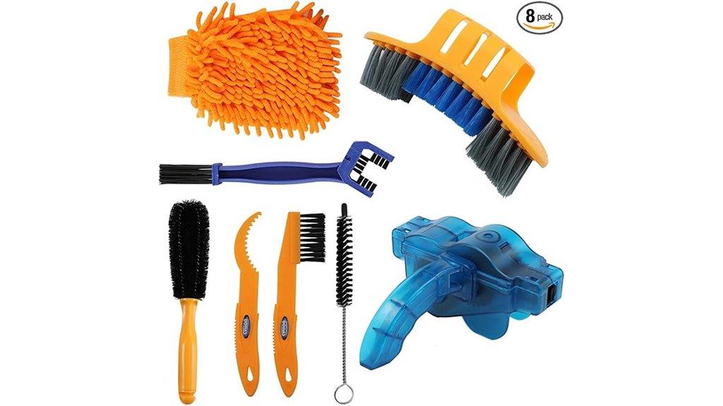 bike cleaning brush set