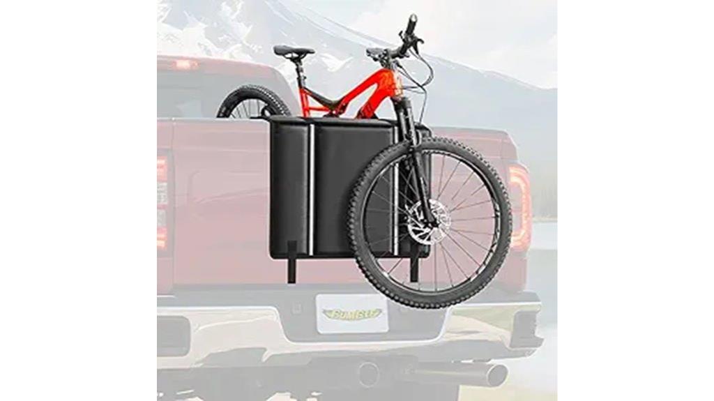 bike pad with reflectors