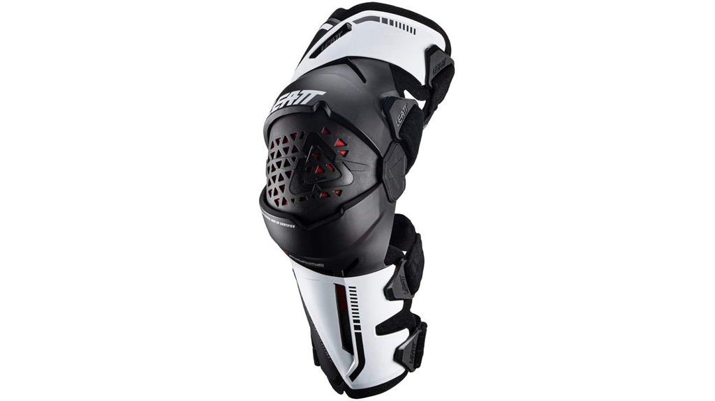 black leatt knee brace
